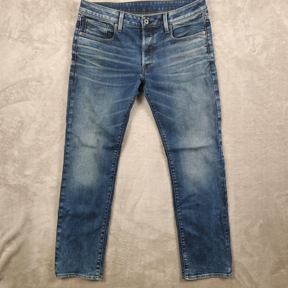 G-Star Men Jeans Straight Blue